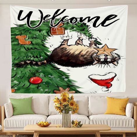 Wandteppich mit attraktivem Design, ideal als Hintergrund für Schlafzimmer oder Kinderzimmer 200x150cm (1/5)
