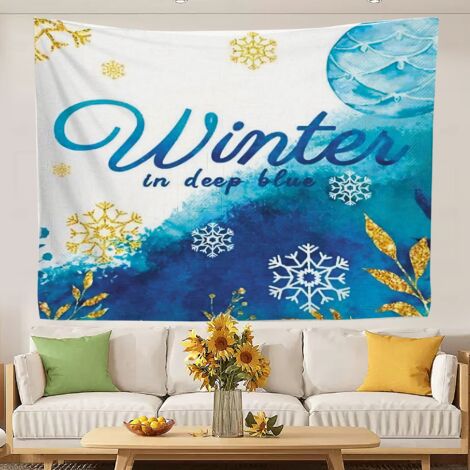 talestry Attraktiver Wandteppich mit ansprechendem Design als Hintergrund für Bett und Heimdekoration 150x130cm (1/5)