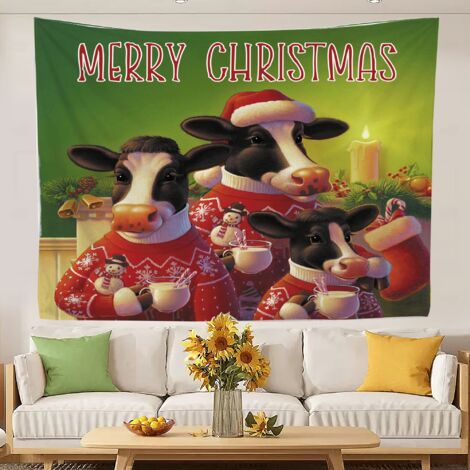 Niedlicher Wandteppich fürs Schlafzimmer, ästhetischer Wandteppich für Schlafzimmer und Wohnzimmer 100x75cm (1/5)