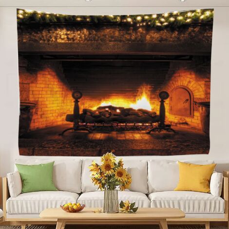 Großer Wandteppich mit attraktivem Design – Ästhetischer Hintergrundstoff fürs Schlafzimmer 100x75cm (1/5)