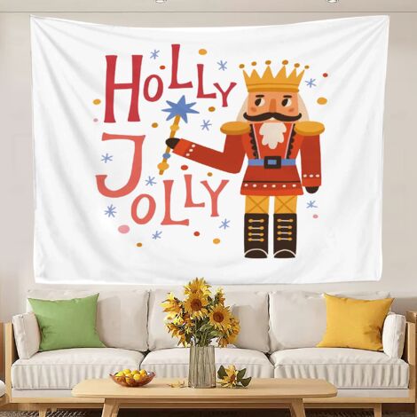 Wandteppich, modischer Wandteppich für Schlafzimmer, ästhetischer Hintergrund für Strand, Tagesdecke, Vorhang 150x130cm (1/5)