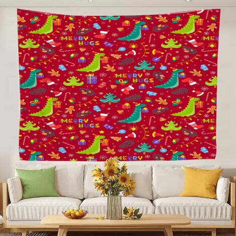 Einzigartiger Wandteppich im Bohemian-Stil, kühl und schnelltrocknend fürs Schlafzimmer 100x75cm (1/5)