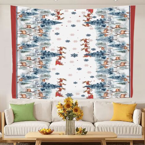 Vertikaler Wandteppich, Vintage-Wandteppiche für Schlafzimmer, Tischdecken für Schlafzimmer, Zuhause, Studentenwohnheim 150x130cm (1/5)