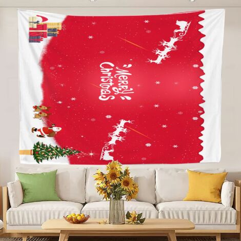 Ästhetischer Wandteppich fürs Büro, schnelltrocknend, ideal fürs Schlafzimmer von Teenager-Mädchen, fürs Bett, als Heimdekoration 150x130cm (1/5)