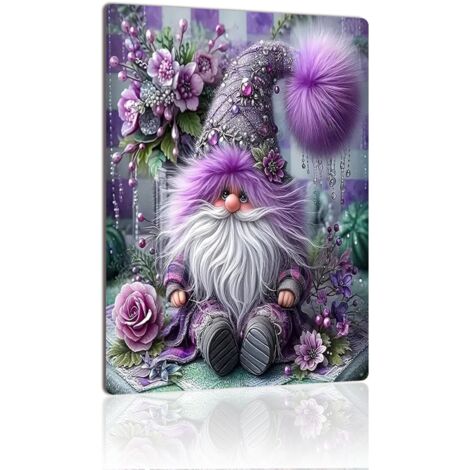 Plaque en Métal Vintage Art Murale pour Jardin de Verre Cuisine Salon et Bar, Durable et Résistante aux Conditions Extérieures 30x20 cm. (1/5)