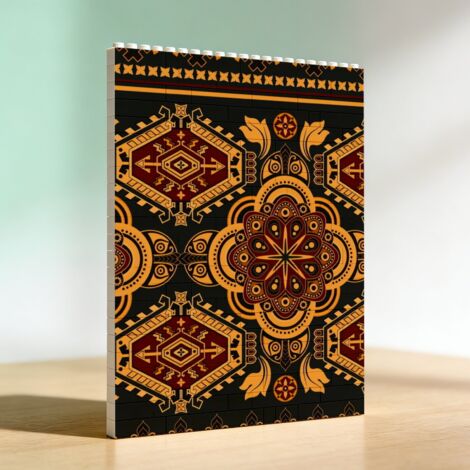 Cadre photo en blocs créatif, cadeau pour couples pour anniversaire