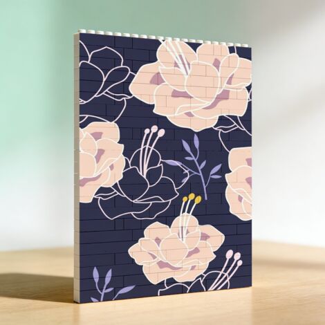 Cadre en blocs et briques pour adultes, cadeaux de la Saint-Valentin pour lui et elle (1/5)