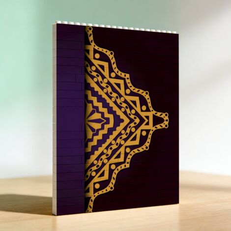 Cadre anniversaire en blocs pour adultes, cadeau de la Saint‑Valentin (1/5)