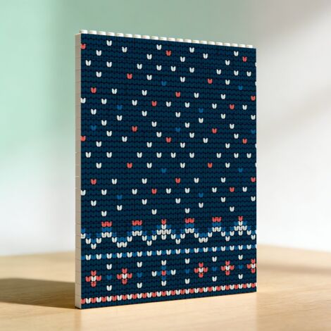 Cadre en blocs et briques pour adultes, cadeaux pour la Saint-Valentin et anniversaire (1/5)