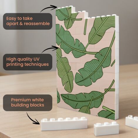 Cadre photo à construire en blocs à faire soi-même, cadeaux d ...