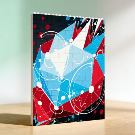 Cadre cadeau anniversaire en blocs pour adultes, cadeau pour anniversaire (1/5)