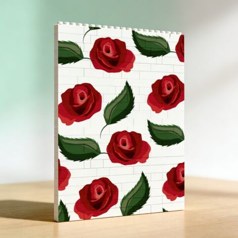 Cadre photo en blocs et briques, cadeaux pour anniversaire et anniversaire (1/5)