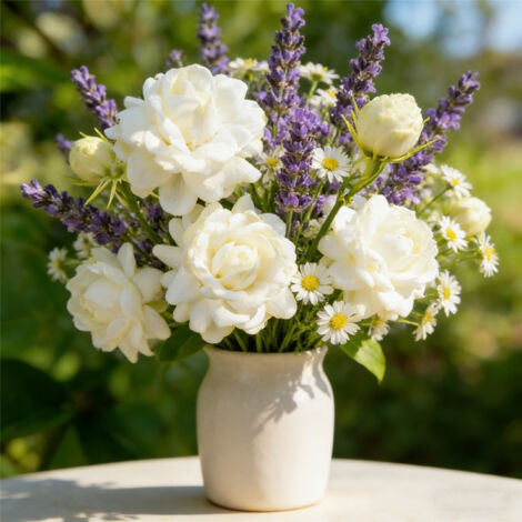 Lot de Graines de Fleurs – 1000 Graines Lavande + 400 Graines Jasmin Double (Type Gardénia) + 2000 Graines Camomille – Mélange Non-OGM, Parfum Naturel, Floraison Abondante, Jardin, Balcon et Pot (1/5)