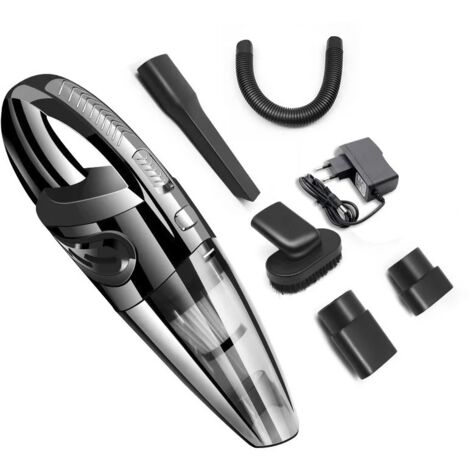 Aspirateur de voiture sans fil, aspirateur domestique portatif, petit aspirateur sec et humide double usage, haute puissance (1/5)