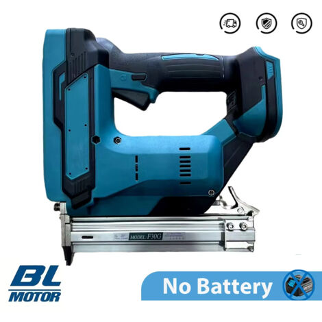 Cloueuse sans fil brushless – Pointes F30/F25/F20/F15/F10 – Bois – Compatible Makita 18V – Vendu sans accu