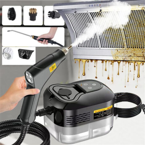 AUTRUCKER Nettoyeur vapeur haute puissance, haute température et haute pression, norme européenne, nettoyeur vapeur adapté au nettoyage de la salle de bain