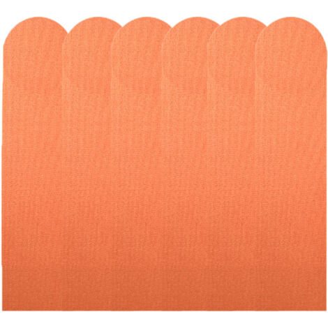 Lot de 12 panneaux muraux 3D, 60 x 15 cm - Panneaux muraux autocollants anti-chocs pour chambres, chambres d'enfants - Rose