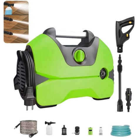 Nettoyeur haute pression électrique 140 bars, débit de 300 l/h, outil d'irrigation de jardin, plusieurs modes de débit d'eau (1/5)