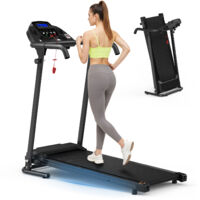 Tapis roulants domestiques, les tapis roulants portables et les tapis roulants 2 en 1 conviennent à la marche, à la course et au jogging, avec une capacité de poids maximale de 120 kg