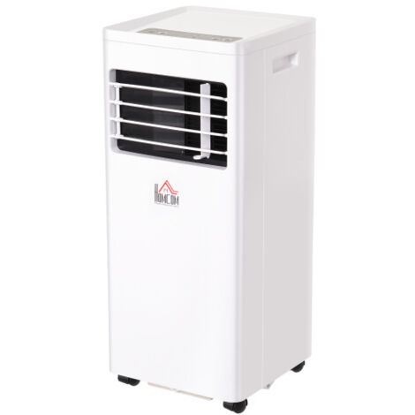 Climatiseur Mobile 3-En-1 2,1 kW Avec Minuterie 24h, 2 Vitesses, Refroidissement Déshumidification Ventilation (1/5)