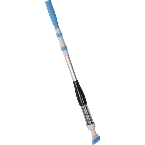 Balai Aspirateur Pour Piscine Spa Sans Fil Avec Manche Télescopique Avec Brosse en 3 Sections (1/5)