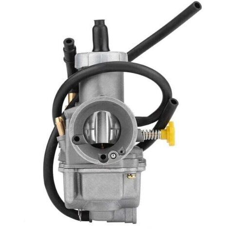Carburateur de remplacement Keihin PE28 28mm compatible Honda CR80, CR85 (1996-2003) - Aluminium Gris (1/4)