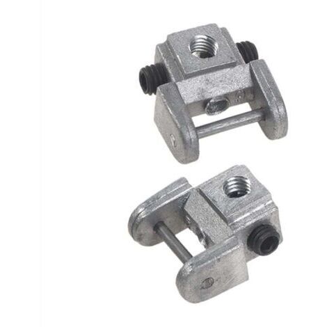 2 Pièces Supports de Lames Scie à Chantourner Adaptateur Conversion Sans Broche Métal