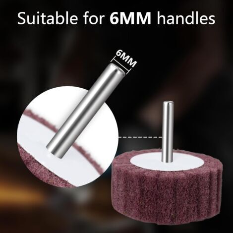 Lot De 10 Meules En Mousse Pour Perceuses lectriques Roue Abrasive lot-de-10-meules-en-mousse-pour-perceuses-lectriques-roue-abrasive