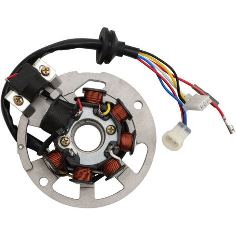 Générateur magnétique à bobine de stator compatible avec les modèles Yamaha XVS1100, V-Star 1100 et Drag Star 1100 de 2003 à 2008. (1/5)