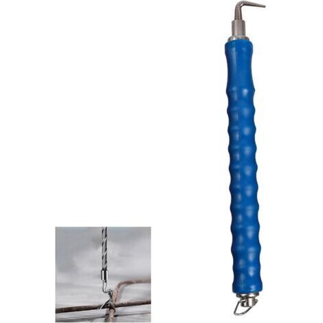 Torsadeuse fil de fer avec retour automatique 300mm,bleu,Tordeur de fil universel avec broche en acier carbone Lieur fil fer d'armature (1/5)
