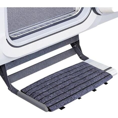 RV Step Rap, Couverture Step RV, Couvertures d'échelle protectrice RV, Pièce de Remplacement Robuste réglable, Accessoires de Camping Car Non Glissant (1/5)