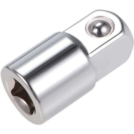 Adaptateur Douille Réducteur 1/4 Pouce Femelle à 1/2 Pouce Male en Cr-V Acier (1/4)