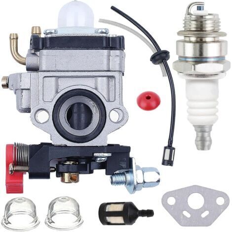 Carburateur pour Kawasaki TH23 TH26 TH34 23cc 24cc 25cc 26cc 35cc P11 1E34F 11mm Carb Moteur Remplacement Pièce Moteur Débroussailleuse Taille-haie Souffleuse de Feuilles (1/5)