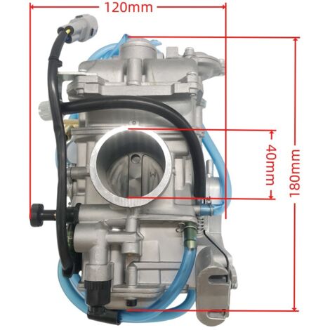 Carburateur FCR 40 mm adapté pour YFZ450 MX (2004-2009) 606-111, augmentation de puissance pour motos tout-terrain.