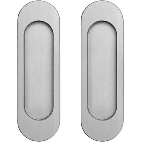 2 Poignées De Porte Coulissantes, Poignee De Porte Interieur Autocollante, Poignee Porte, Convient à Tous Les Types De Portes D'Armoires Coulissantes, Portes Coulissantes, Portes Couli (1/5)