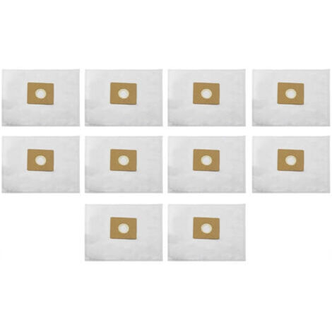 Sacs De Collecte De Poussière/sacs Filtrants Non Tissés For Accessoires, Compatibles Avec Les Aspirateurs Nilfisk, One/Go/GM/Coupe/Neo(10Pcs) (1/4)