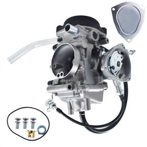 PD33J Carburateur Compatible avec Yamaha Kodiak 400 450 Big Bear 250 400 Wolverine 350 450 Grizzly 350 400 450 YFM350 YFM400 YFM450 YFM250 ATV (1/4)