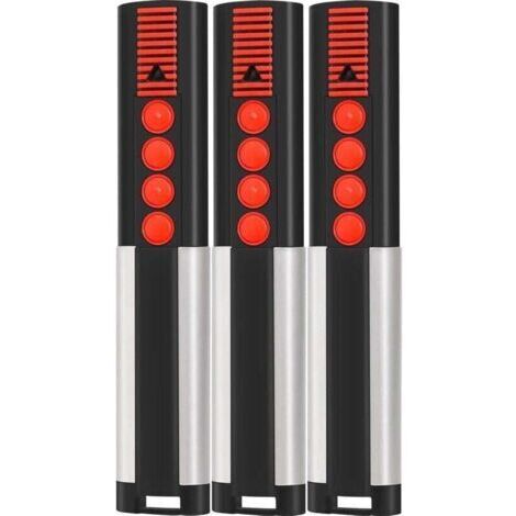 Lot de 3 868MHz Telecommande Portail, Telecommande Porte de Garage Compatible avec Telecommande 4020 TX03-868-4, 4026 TX03-868-2, 4020V000, 4026V000, Bip Portail Porte De Garage, 4 Canaux,de