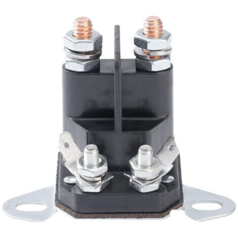Solénoïde 12 V 117-1197 pour Toro Timecutter SS5000 Z4200 SS4225 SS4235 Pièces Solénoïde 12 V 4 bornes pour Toro 1-513075 E513075 Z 746 29 74 209 74360 74410 74616 74625 TimeCutter EXMARK 513075