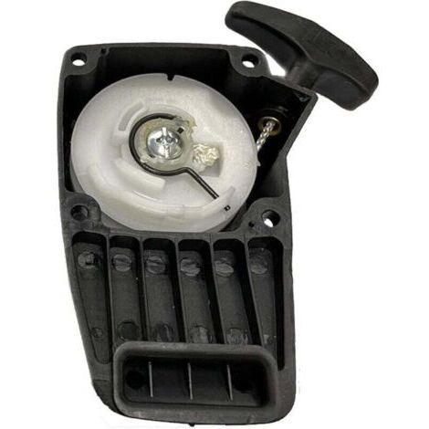 Démarreur à tirette noir compatible avec pièces de rechange Makita BHX2500 EC025 Subaru Robin EH025 et Makita BHX2500CA--