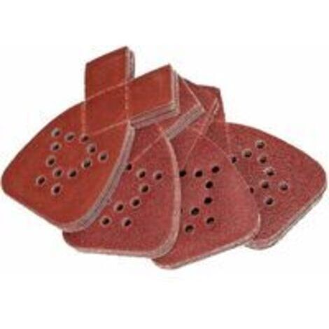 40 feuilles abrasives pour souris pour ponceuse Black and Decker Detail Palm Sander Tous les grades 40 Mixed Grit Pack 40 60 80 120 Grits 12 Holes