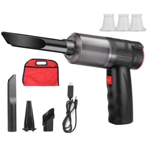 Mini aspirateur portatif sans fil rechargeable (1/5)