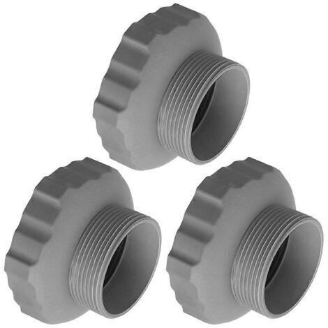 3 pièces 11239 Adaptateur de tuyau pour accessoires de piscine, adaptateur de tuyau d'aspirateur de piscine pour accessoires de piscine (1/5)