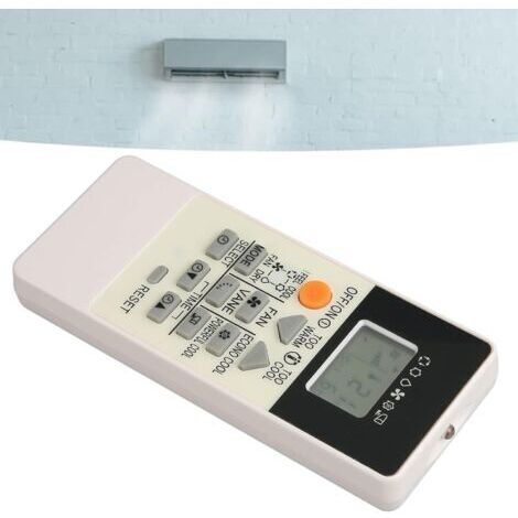 Télécommande de Remplacement pour Climatiseur RU18A, Petits Boutons Sensibles Contrôleur de Climatiseur pour la Maison