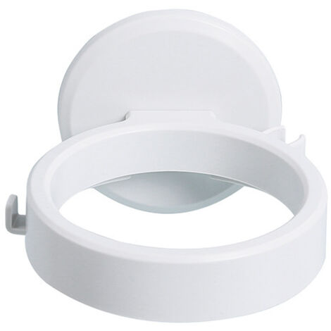 1PCS (Blanc) Support Seche Cheveux,Porte Seche Cheveux,Porte Seche Cheveux Mural,Porte Seche Cheveux sans Percage,Support de Sèche-Cheveux Autocollant sans Percer,pour Salle de Bain Et Toilettes