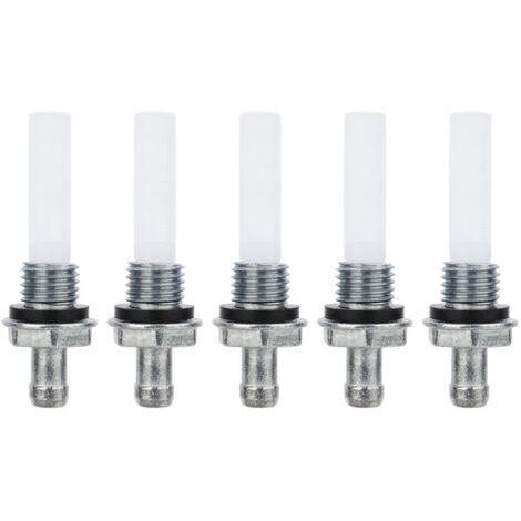 5 Pièces Filtres à Carburant Métalliques pour Moteurs 4 Temps Adaptés aux Modèles Populaires - (1/5)