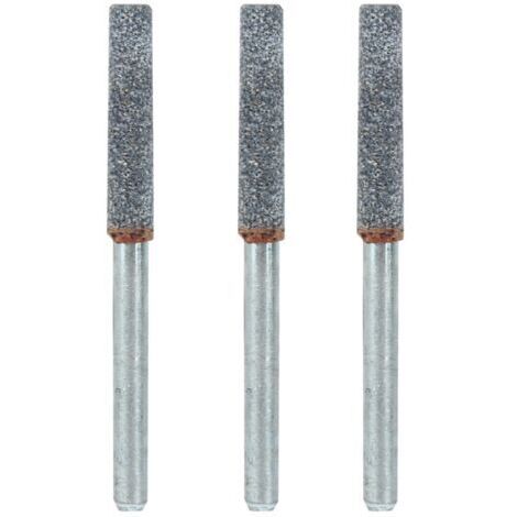 3 Pièces 4 mm 5/32" Meules à Chaîne en Diamant pour Outils Rotatifs -KZQ