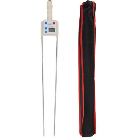Détecteur de Humidité des Céréales Double Aiguille pour Grains - Grand Modèle Sans Batterie Incluse -KZQ