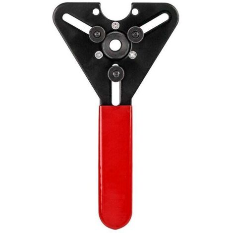 Kit d'outils de Suppression d'embrayage de compresseur de climatisation, Outil de Maintien d'embrayage de climatiseur, Ensembles d'outils automatiques d'extracteur de moyeu (1/4)