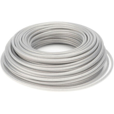 Fil D'acier Pour Débroussailleuse 3mm x 40M Résistant À La Déchirure Cordon De Coupe - (1/3)